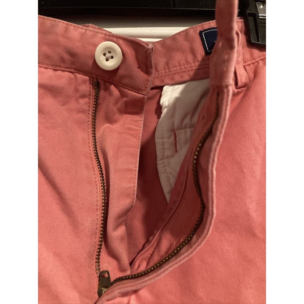 Vineyard Vines Men’s Chinos Club Pants Size 35x32 Salmon Pink Nantucket Red - Picture 2 of 5